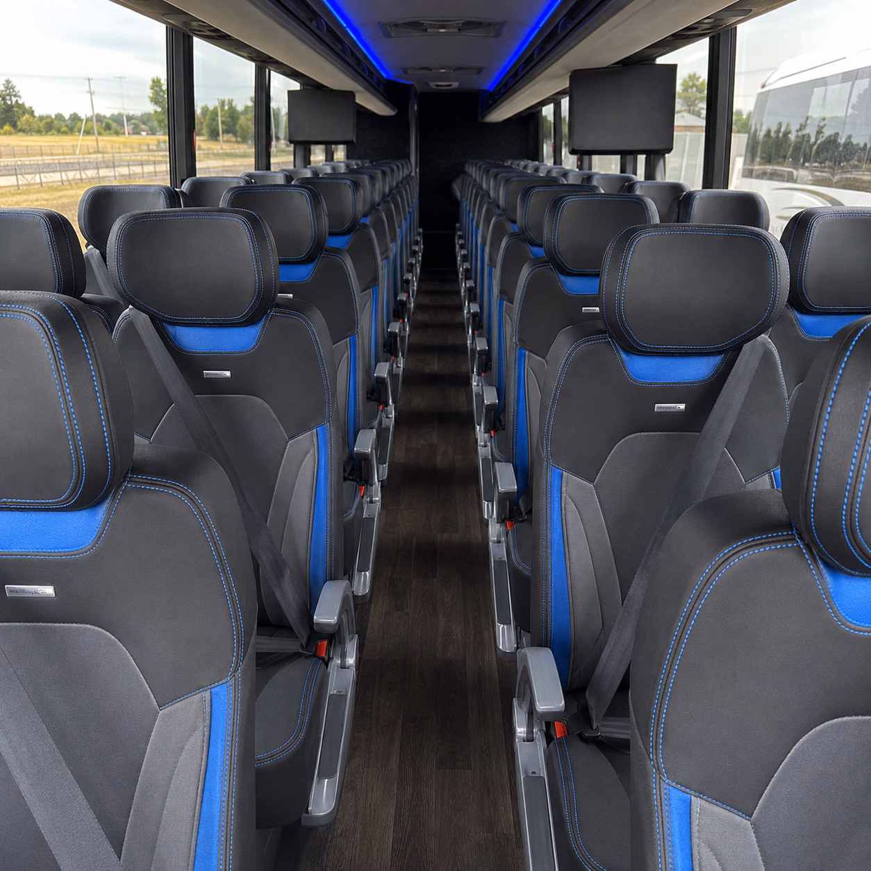 multi day charter buses for training deployments and regional government conferences