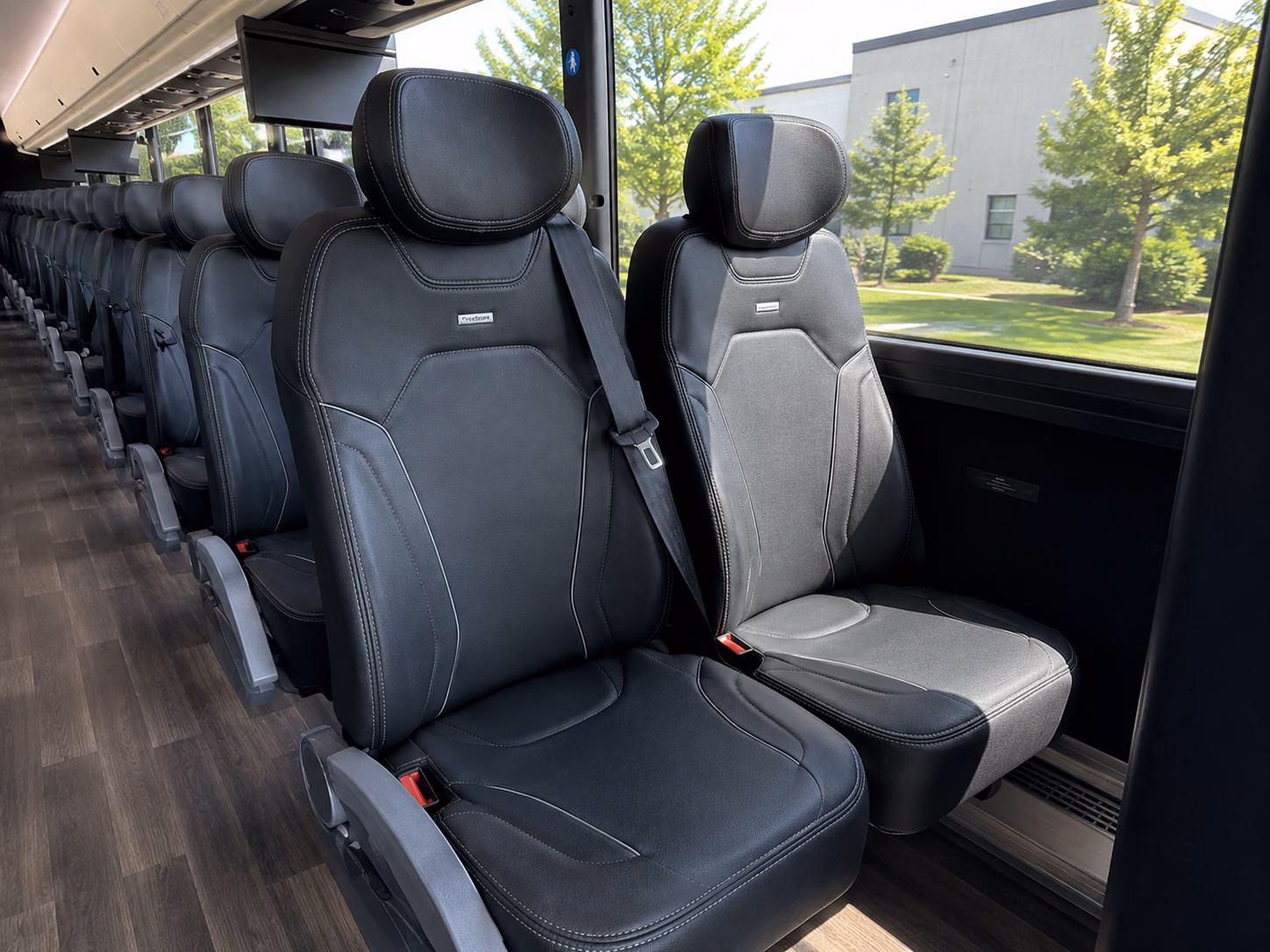 pleasanton employee transportation onboard seating