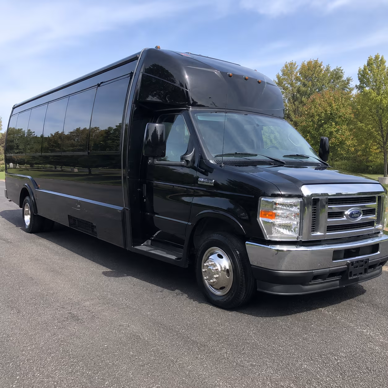 pleasanton party bus booking step 1